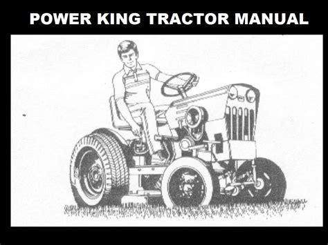 PK went as high as 22hp at one time. . Power king tractor manual pdf